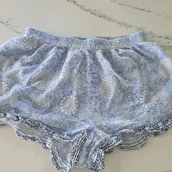 Cleobella Ruffled Cami Pajama Set size small